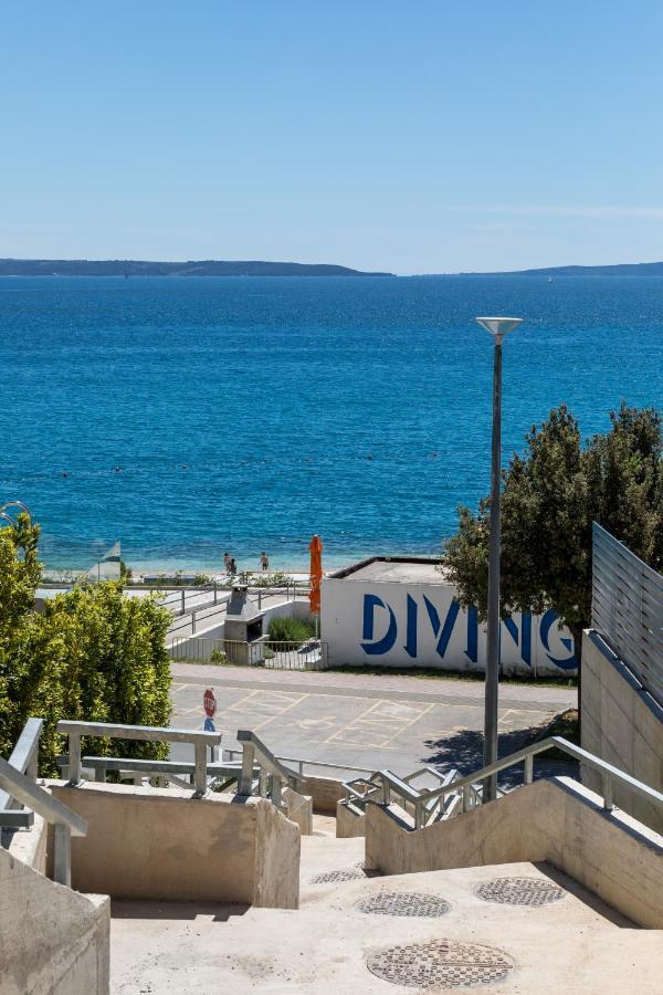 Elysian Zen Luxury Apartment - Two Bedroom Apartment With Terrace And Sea View Split Bagian luar foto